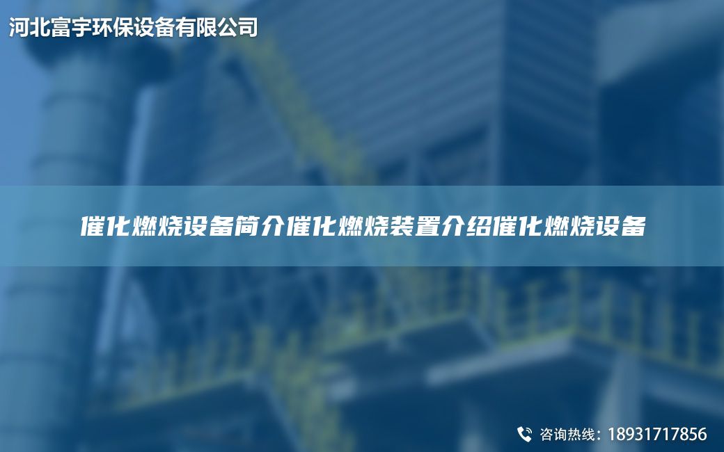 催化燃燒設(shè)備簡(jiǎn)介催化燃燒裝置介紹催化燃燒設(shè)備