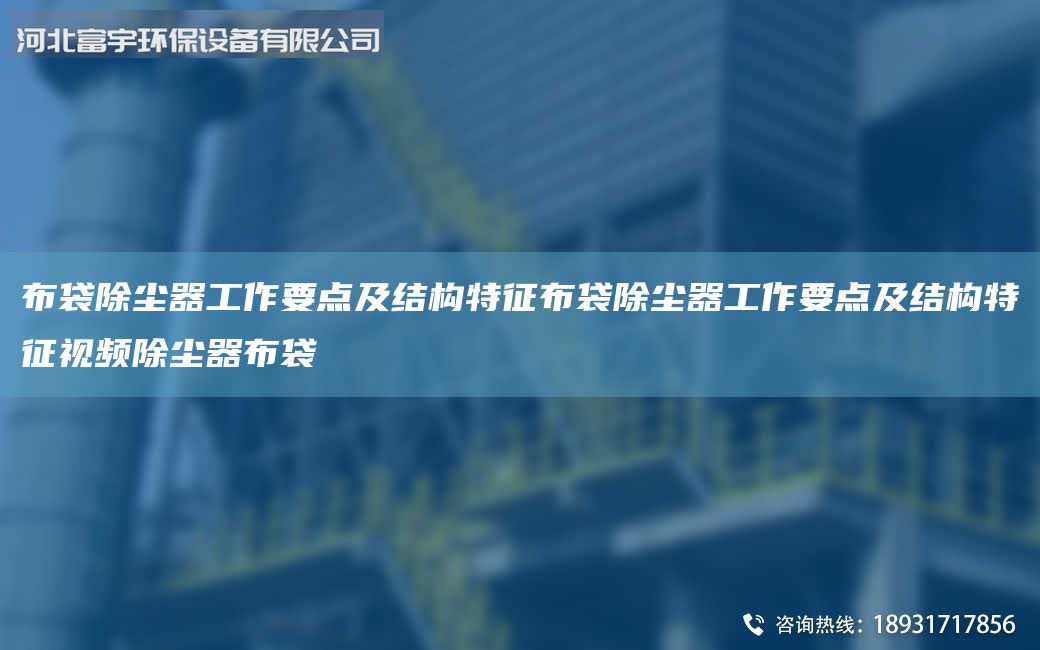 布袋除塵器工作要點及結(jié)構(gòu)特征布袋除塵器工作要點及結(jié)構(gòu)特征視頻除塵器布袋