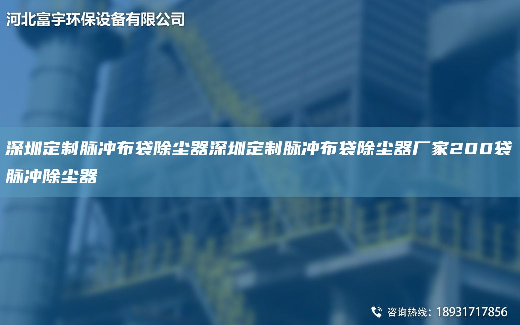 深圳定制脈沖布袋除塵器深圳定制脈沖布袋除塵器廠家200袋脈沖除塵器