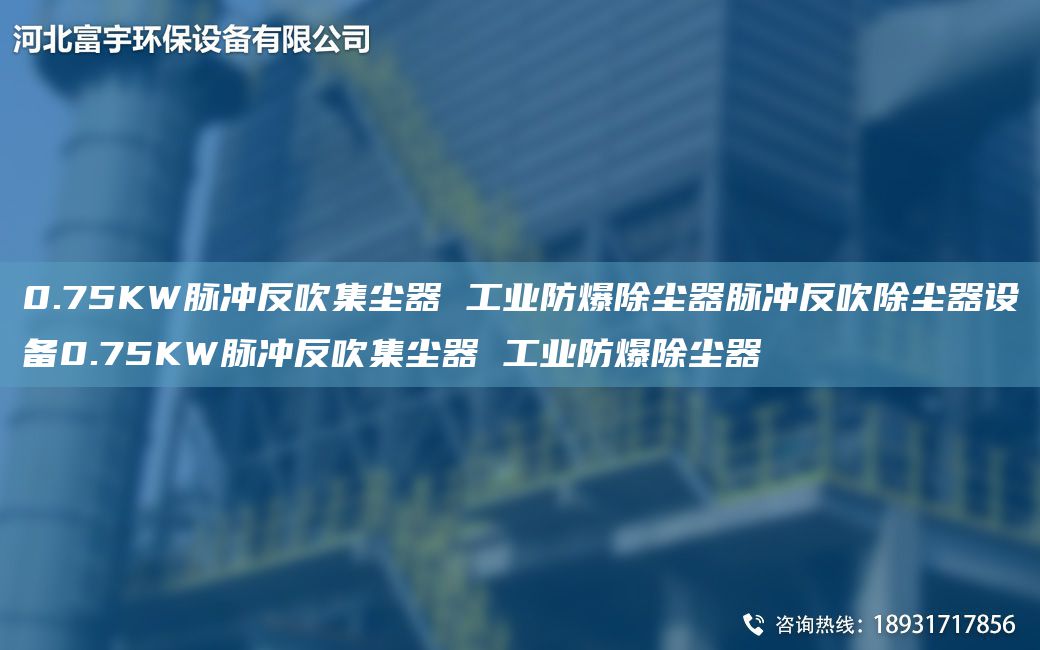0.75KW脈沖反吹集塵器 工業(yè)防爆除塵器脈沖反吹除塵器設(shè)備0.75KW脈沖反吹集塵器 工業(yè)防爆除塵器
