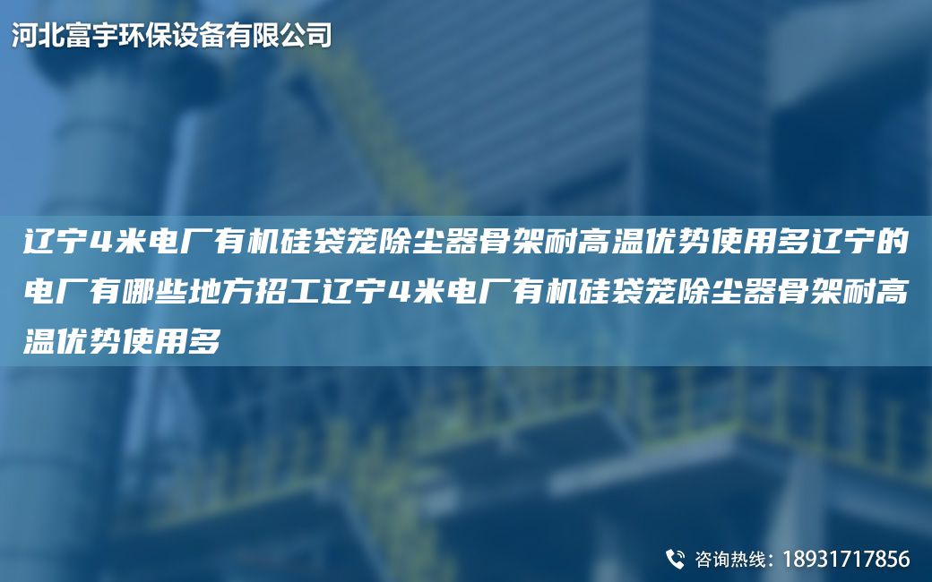 遼寧4米電廠有機硅袋籠除塵器骨架耐高溫優(yōu)勢使用多遼寧的電廠有哪些地方招工遼寧4米電廠有機硅袋籠除塵器骨架耐高溫優(yōu)勢使用多