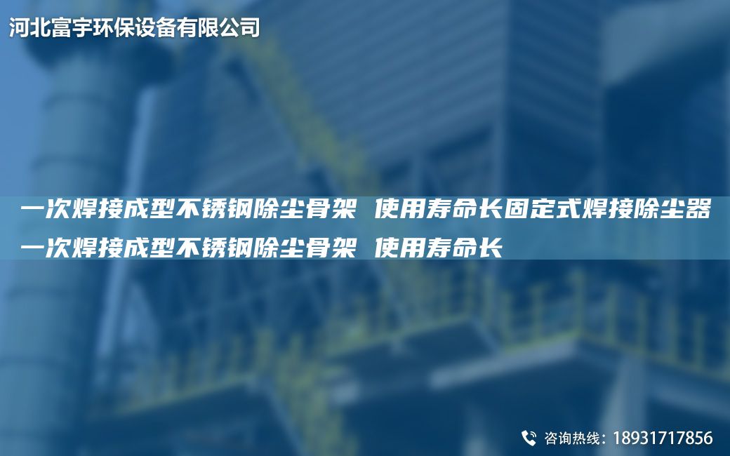 一次焊接成型不銹鋼除塵骨架 使用壽命長固定式焊接除塵器一次焊接成型不銹鋼除塵骨架 使用壽命長