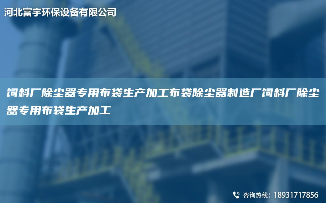 飼料廠除塵器專用布袋生產(chǎn)加工布袋除塵器制造廠飼料廠除塵器專用布袋生產(chǎn)加工