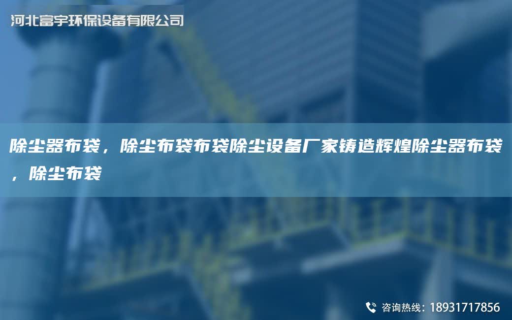 除塵器布袋，除塵布袋布袋除塵設(shè)備廠家鑄造輝煌除塵器布袋，除塵布袋