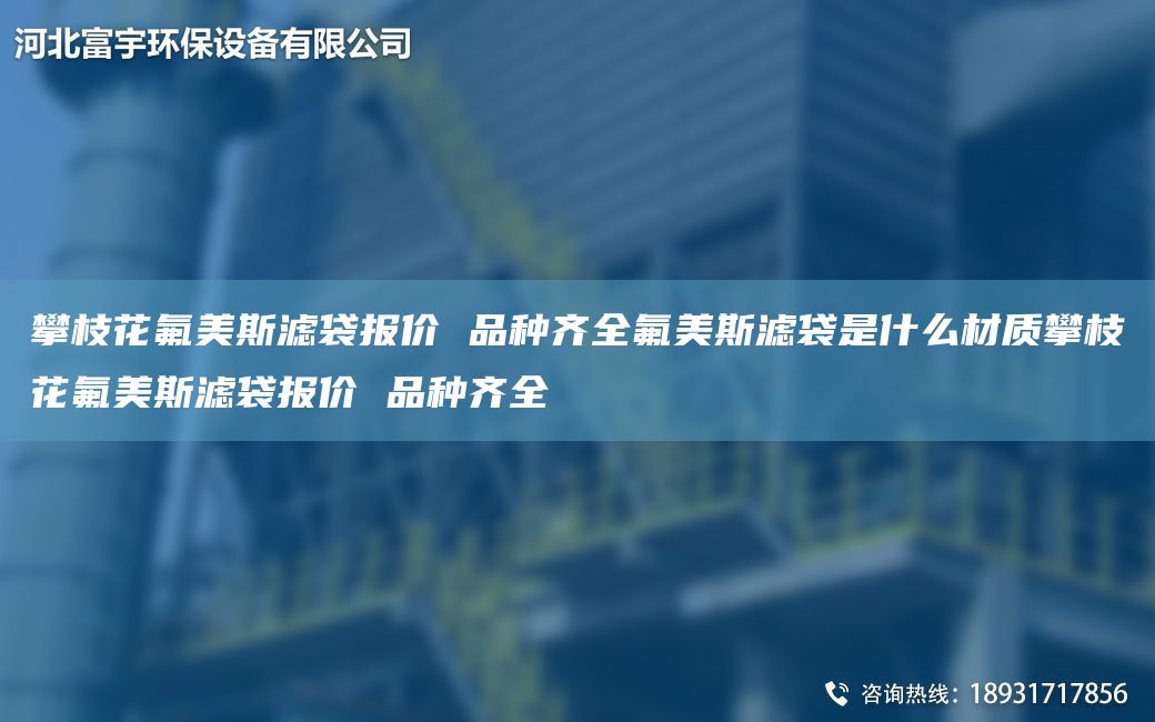 攀枝花氟美斯濾袋報價 品種齊全氟美斯濾袋是什么材質(zhì)攀枝花氟美斯濾袋報價 品種齊全