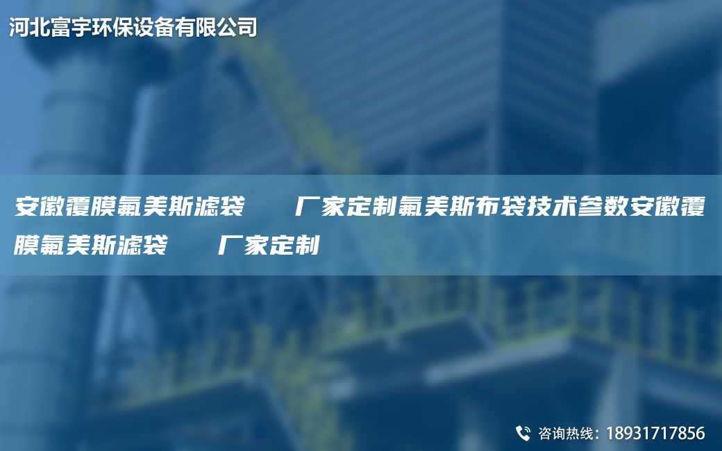 安徽覆膜氟美斯濾袋   廠家定制氟美斯布袋技術(shù)參數(shù)安徽覆膜氟美斯濾袋   廠家定制