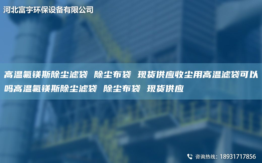 高溫氟鎂斯除塵濾袋 除塵布袋 現(xiàn)貨供應收塵用高溫濾袋可以嗎高溫氟鎂斯除塵濾袋 除塵布袋 現(xiàn)貨供應