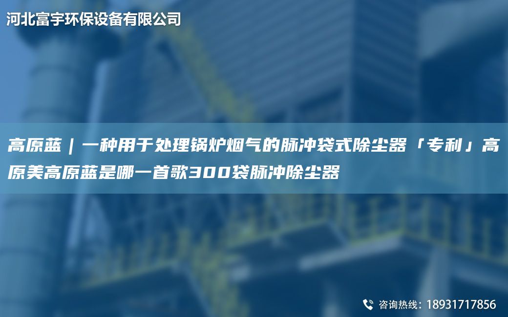 高原藍(lán)｜一種用于處理鍋爐煙氣的脈沖袋式除塵器「ZL」高原美高原藍(lán)是哪一首歌300袋脈沖除塵器