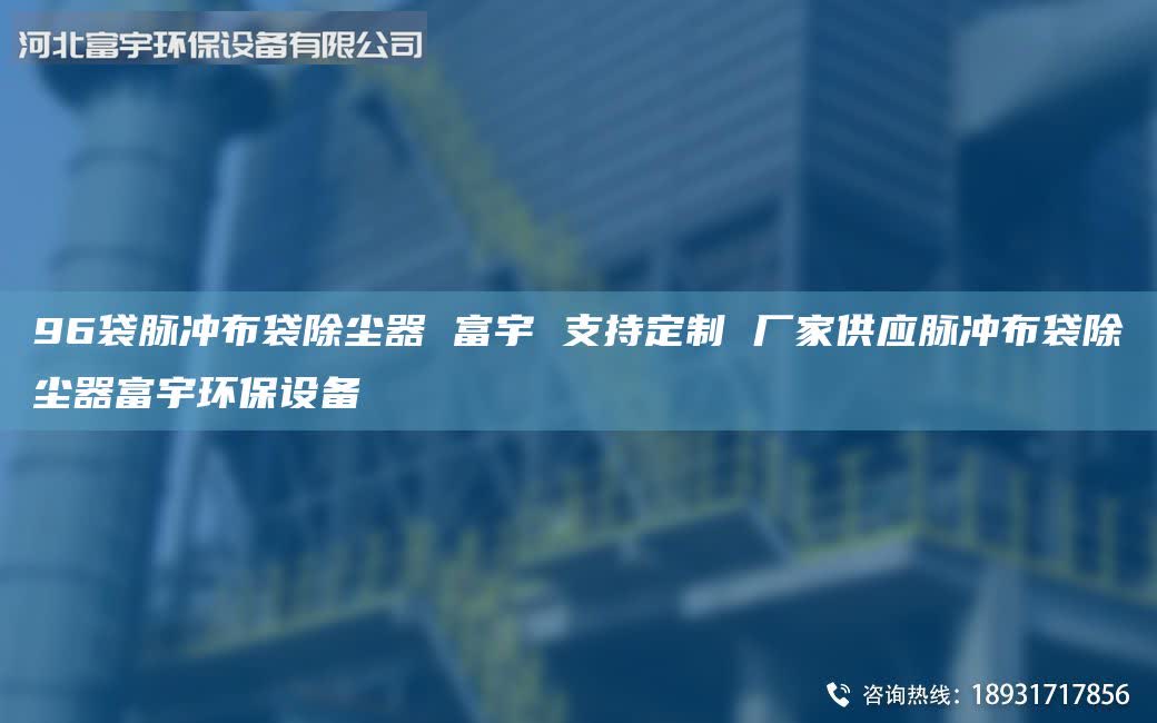 96袋脈沖布袋除塵器 富宇 支持定制 廠家供應(yīng)脈沖布袋除塵器富宇環(huán)保設(shè)備