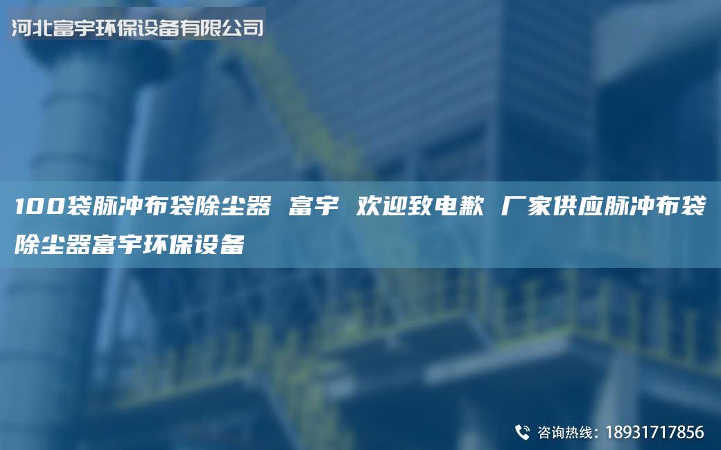 100袋脈沖布袋除塵器 富宇 歡迎致電歉 廠家供應(yīng)脈沖布袋除塵器富宇環(huán)保設(shè)備